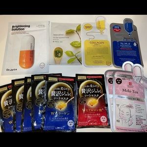 Different Brand Mask set， 12 pc